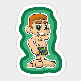 Beach Boy Sticker